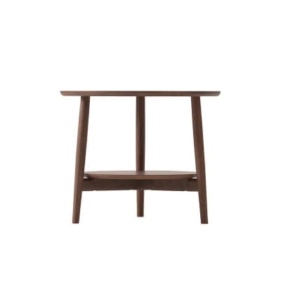 旭川家具 カンディハウス KAMUY 丸テーブルφ58 ウォルナットCW_01224