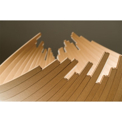 旭川家具 カンディハウス BARCA LUX ラウンジチェアー ナラNF_01346