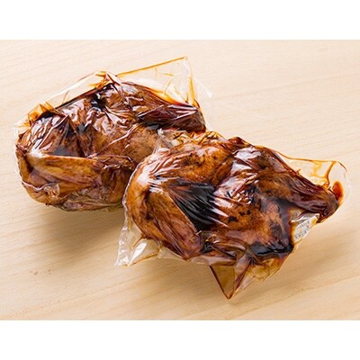 「新子焼き」旭川名物こだわりの若鶏炭火焼　約400g×2個　若鶏半身焼き_00413