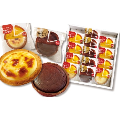 旭川生チーズタルト8個&生チョコタルト5個ギフトセット　計13個入_01276