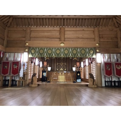 上川神社:祈祷(きとう)&内宮(ないぐう)・舞殿(まいどの)見学&装束・狩衣(かりぎぬ)着付体験