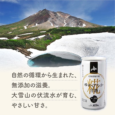 北海道旭川産【ゆめぴりか甘酒】190g×20缶入箱×2ケース_00188