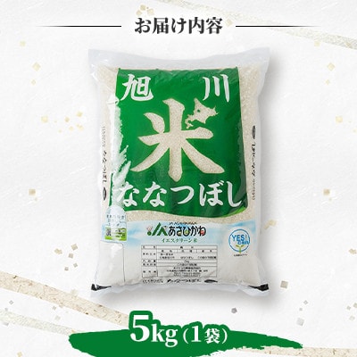 令和7年産北海道旭川市産特Aななつぼし(精米)5kg_05667