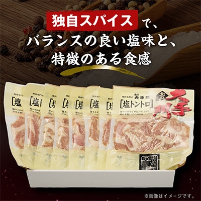 【北海道旭川製造】北の大手門 塩トントロ 1440g_01452
