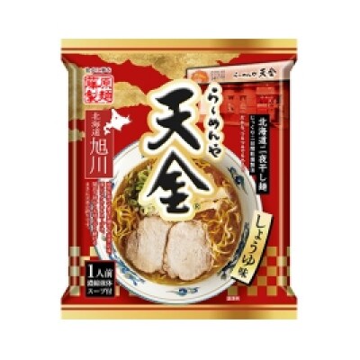 藤原製麺旭川製造天金醤油ラーメン1箱(10袋入)/特一番醤油ラーメン1箱(10袋入)乾麺_02135