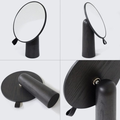 SASAKIの木製ミラーPivotmirror-darkgray【旭川クラフト木製品】_03180