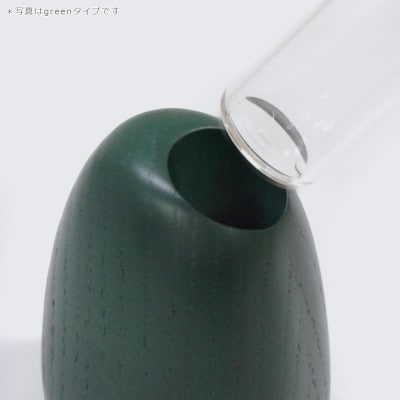 SASAKIのMango vase - small　ash【旭川クラフト木製品/花瓶】_03252