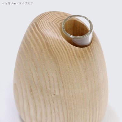 SASAKIのMangovase regulargreen【旭川クラフト木製品花瓶】_03257