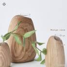 SASAKIのMango vase - large　ash【旭川クラフト木製品/花瓶】_03260