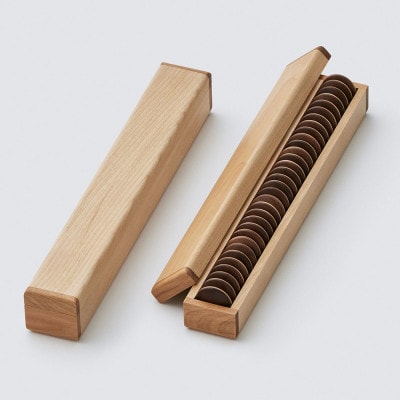 SASAKI の Wooden reversi|旭川クラフト 木製品_03912