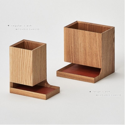 SASAKIのDuplexPenHolder - Regular A【旭川クラフト木製品】03476
