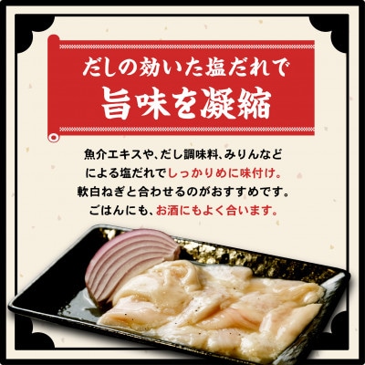 焼肉　魂　塩ホルモン100g×5袋_04954