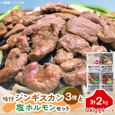 味付ジンギスカン3種と塩ホルモンセット_00558