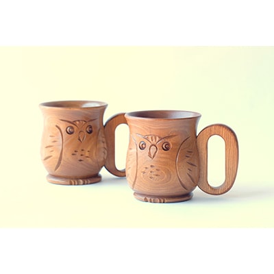 エンジュ　ミルクカップふくろう彫ペア_00167