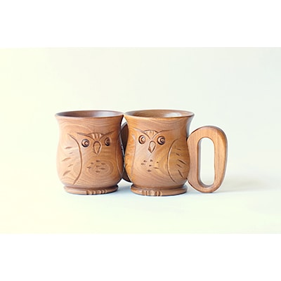 エンジュ　ミルクカップふくろう彫ペア_00167