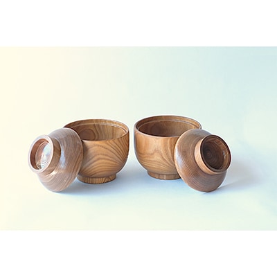 槐(えんじゅ)お椀ふた付　ペア_00491