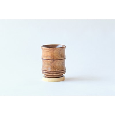 エンジュ　ぐいのみ竹型ペア_01039