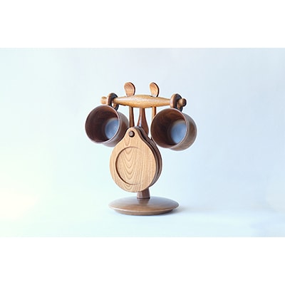 エンジュ　コーヒーカップスタンドセット_01395