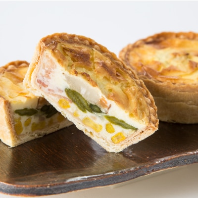 チーズたっぷりのキッシュ12個セット:プリン屋さんが作った北海道産に拘ったキッシュセット_00103