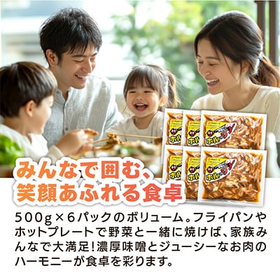 あの味が復活!家族で大満足!復刻版”ホルジン”500g×6_00220