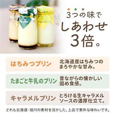 【のし付き】新鮮な牛乳を使用した、手づくりプリン3種類計9本セット_00155