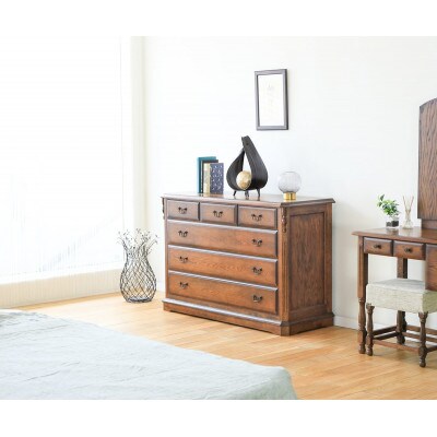 旭川家具 山室家具製作所 OAK(オーク)35 No.13 チェスト_02110