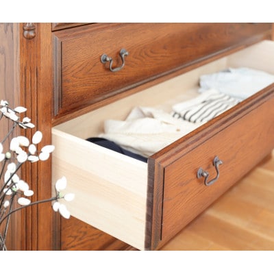 旭川家具 山室家具製作所 OAK(オーク)35 No.13 チェスト_02110