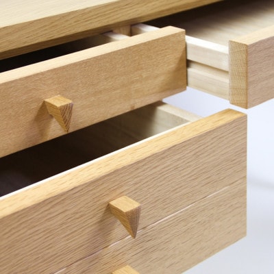 旭川家具 山室家具製作所 LINEA(リネア)  デスク 奥行60 ナラ No.513_02106