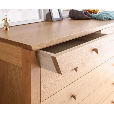 旭川家具 山室家具製作所 LINEA(リネア)  チェスト ナラ No.517_02108