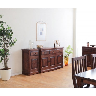 旭川家具 山室家具製作所 OAK(オーク)35 No.4 サイドボード_02117