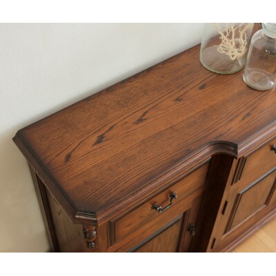 旭川家具 山室家具製作所 OAK(オーク)35 No.4 サイドボード_02117