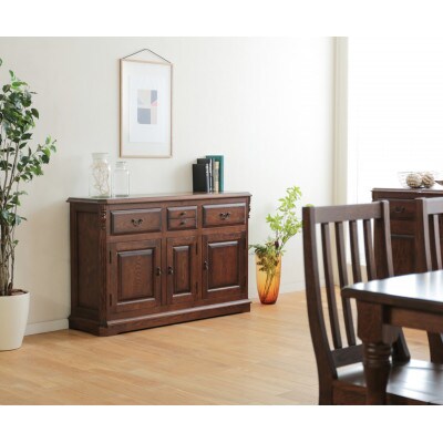 旭川家具 山室家具製作所 OAK(オーク)35 No.5 サイドボード_02118