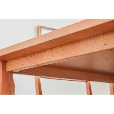 旭川家具 MUKU工房オリジナル ムク ダイニングテーブル 180 チェリー_02918