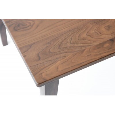 旭川家具 MUKU工房オリジナル ムク ダイニングテーブル 180 ウォールナット_02919