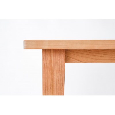 旭川家具 MUKU工房オリジナル ムク ダイニングテーブル 130 チェリー