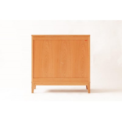 旭川家具 MUKU工房オリジナル ムク キャビネット チェリー_03235