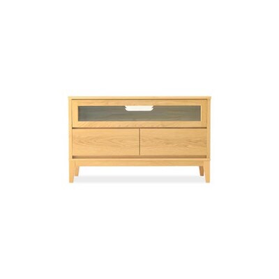 旭川家具 MUKU工房オリジナル ムク TVボード 90 ナラ_3240