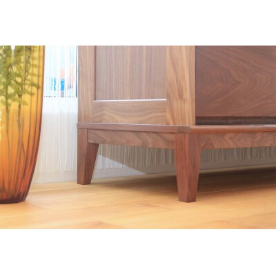 旭川家具 MUKU工房オリジナル ムク TVボード 120 ウォールナット_03239