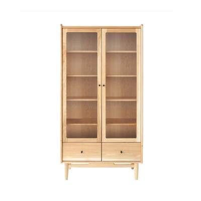 旭川家具 MUKU工房オリジナル ジャム キャビネット 引出し 北海道ナラ_04573