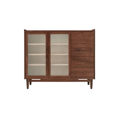 旭川家具 MUKU工房オリジナル ジャム サイドボード 120 ウォールナット_04894