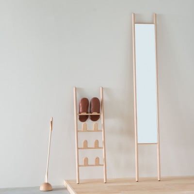 旭川家具 cosine コサイン エントランスミラー　ウォルナット_00339