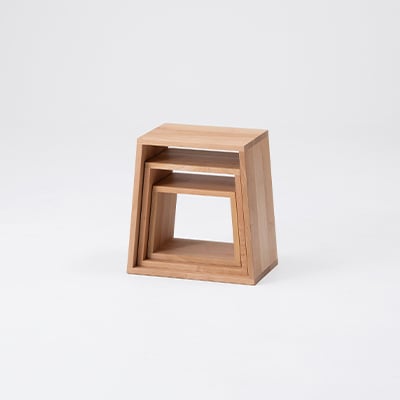 旭川家具　cosine　ネストスツール　サクラ_01285