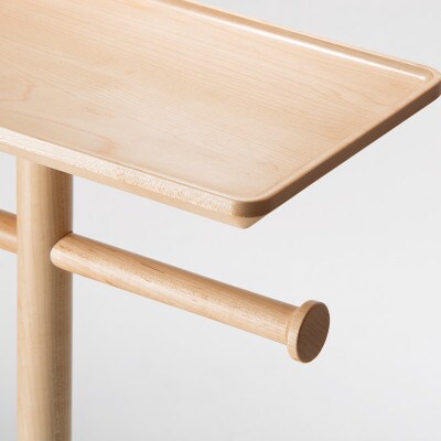 旭川家具 cosineのタオルラックテーブル　メープル_02969