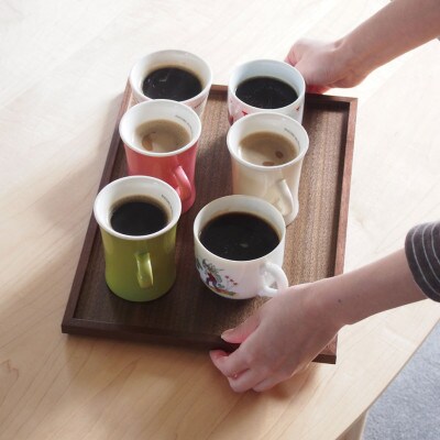 旭川家具 cosine コサイン トレー(小) ウォルナット_03275