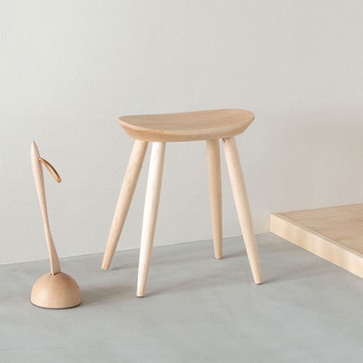 旭川家具 cosine コサイン エントランススツール メープル_03340