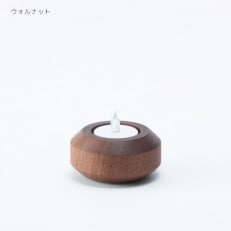 旭川家具 cosine 「キャンドルホルダーPOT ウォルナット」_03520