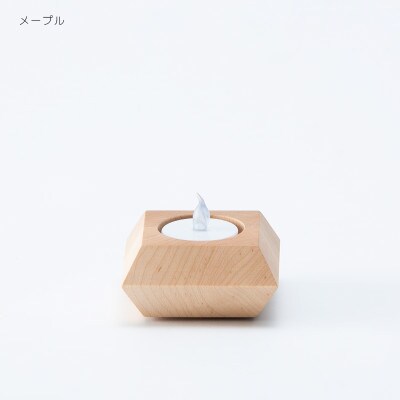 旭川家具 cosine 「キャンドルホルダーSQUARE メープル」_03521