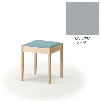 旭川家具 cosine　フォルクスツール メープル　KCフェザー_03577
