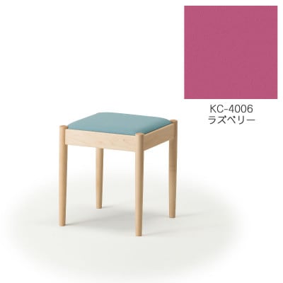 旭川家具 cosine　フォルクスツール メープル　KCラズベリー_03584