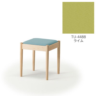 旭川家具 cosine　フォルクスツール メープル　TUライム_03596